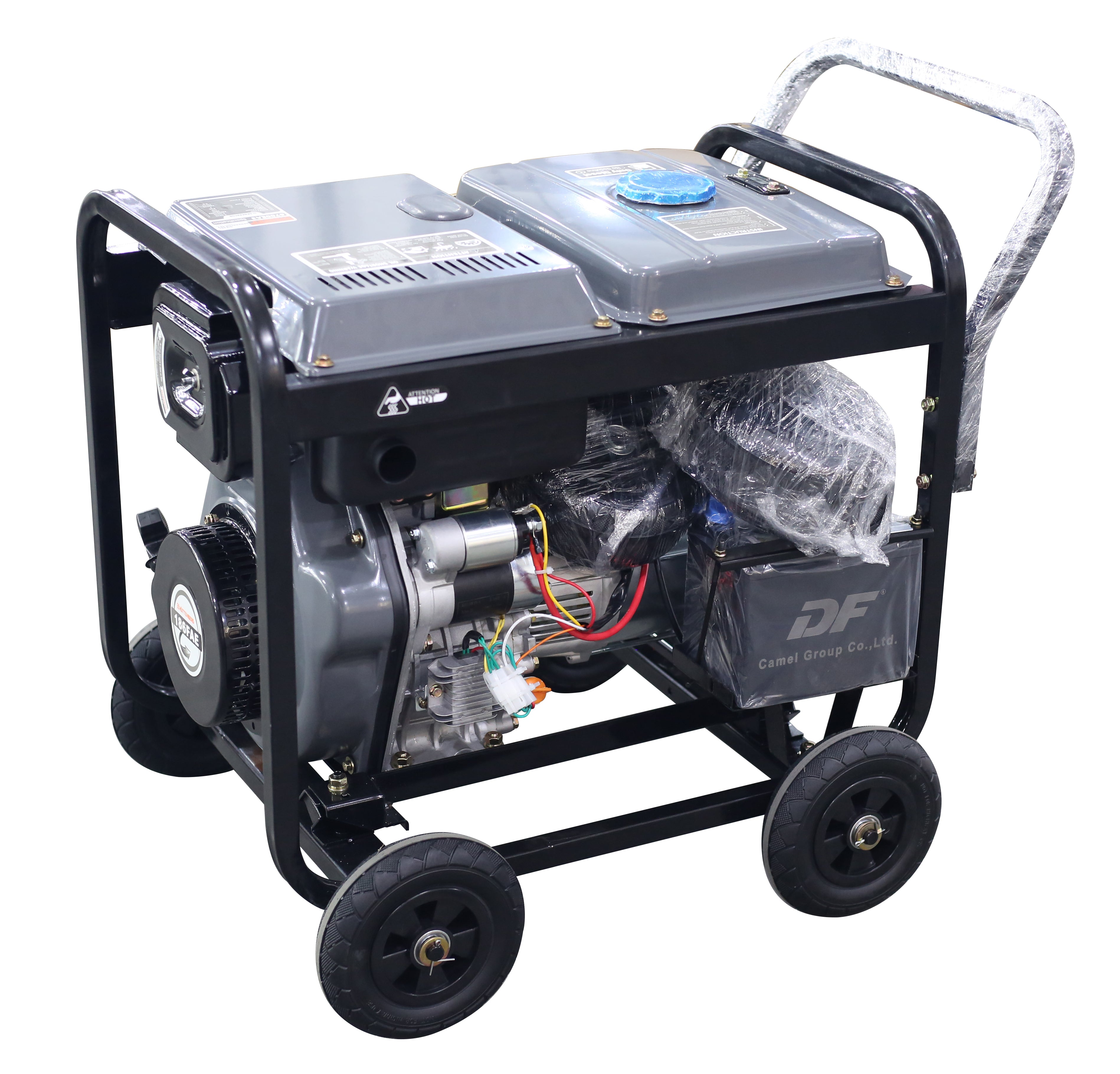 Groupe électrogène diesel ouvert 6700EA3D – Triphasé 380V – AVR – Démarrage électrique – Usage professionnel