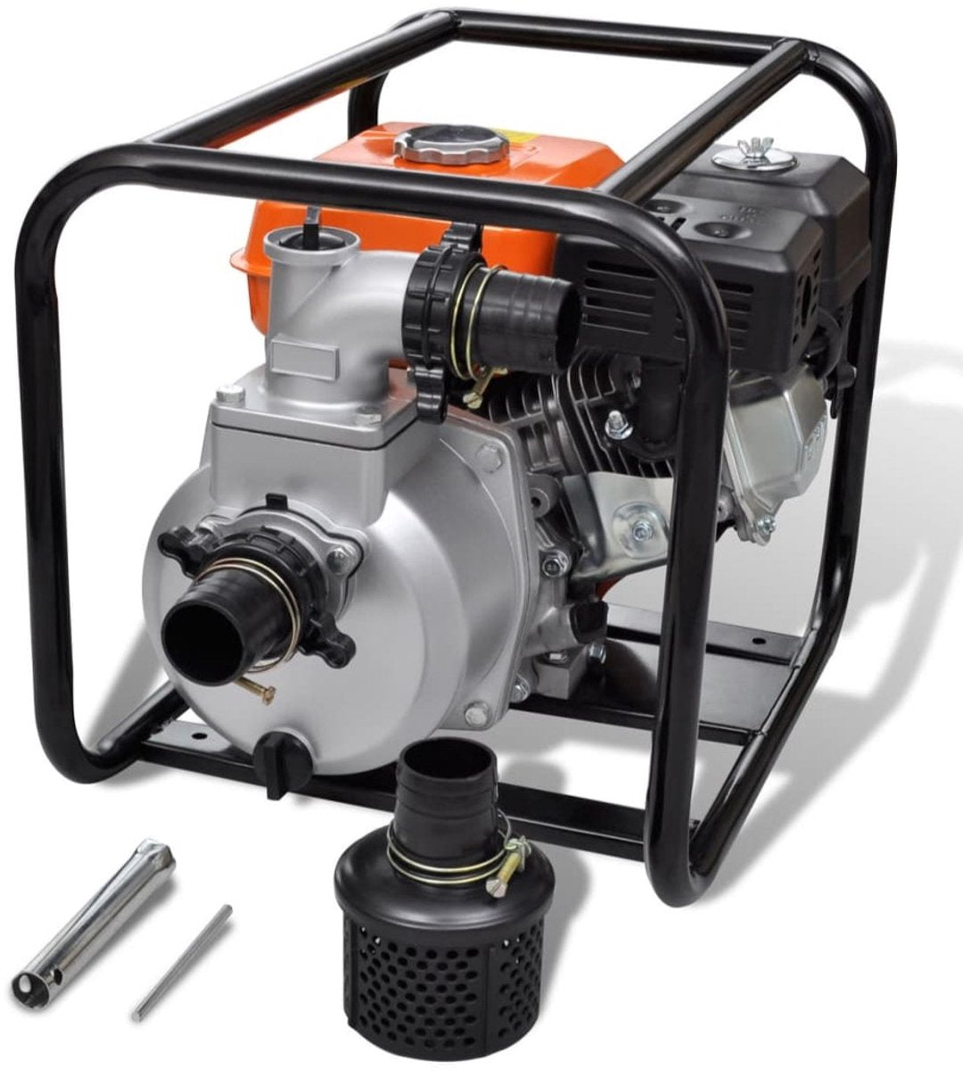 Huttenberg Pompe à Eau Thermique 6,5 HP – Pompe Auto-amorçante – Débit 30 m³/h – Raccord 50 mm – Usage Professionnel