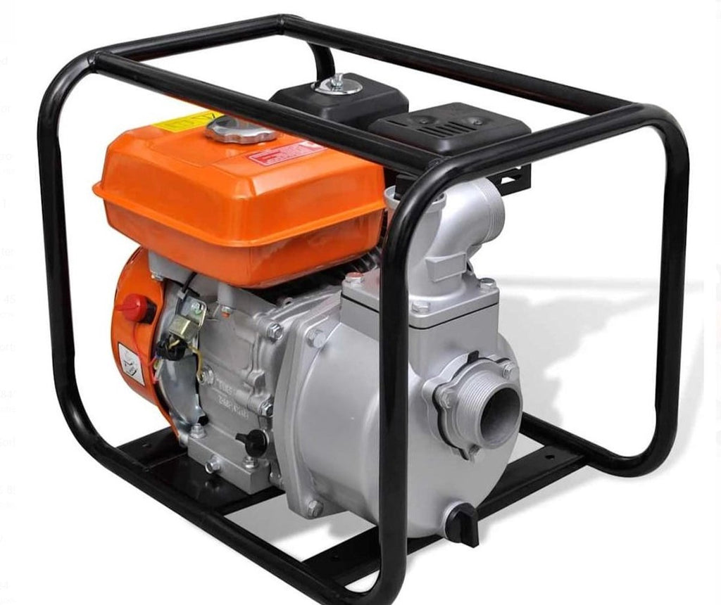 Huttenberg Pompe à Eau Thermique 6,5 HP – Pompe Auto-amorçante – Débit 30 m³/h – Raccord 50 mm – Usage Professionnel