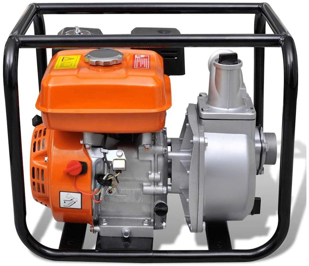 Huttenberg Pompe à Eau Thermique 6,5 HP – Pompe Auto-amorçante – Débit 30 m³/h – Raccord 50 mm – Usage Professionnel