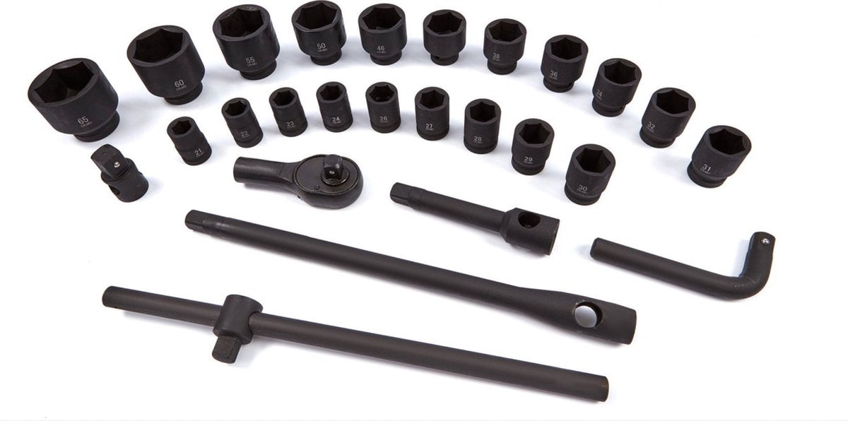Huttenberg 26-Piece 3/4 Power Socket Set