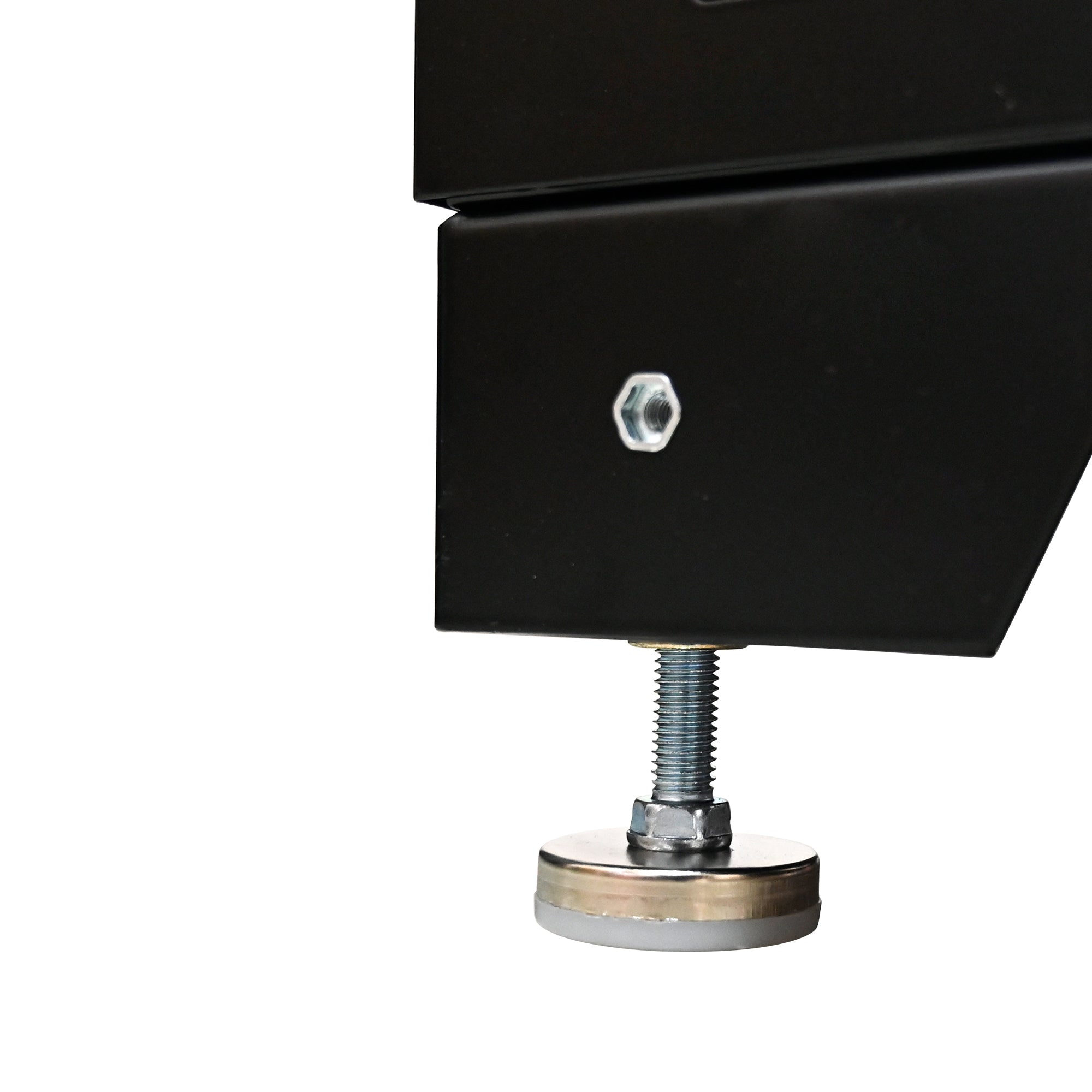 Set de meubles de garage Artman 5 pièces – Noir & rouge – Armoires murales et sur pied avec plan de travail et serrures - CD-3000LWB