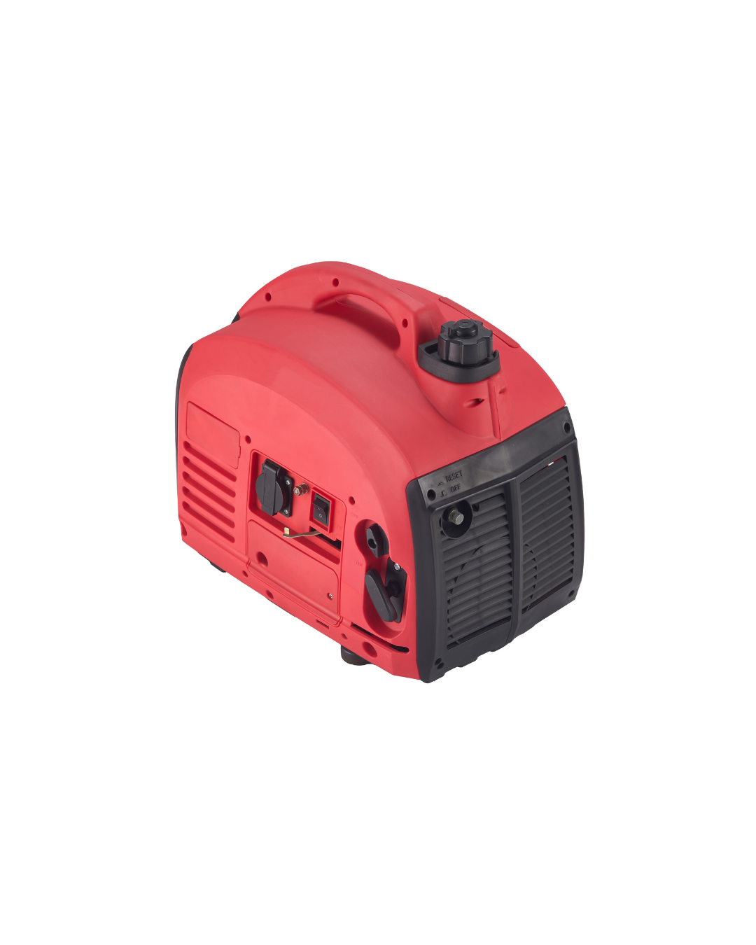 Huttenberg Groupe Électrogène Camping 800W – Générateur Mobile Essence – Silencieux & Compact – Alimentation de Secours Outdoor