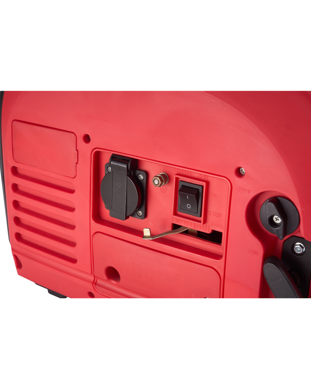 Huttenberg Groupe Électrogène Camping 800W – Générateur Mobile Essence – Silencieux & Compact – Alimentation de Secours Outdoor