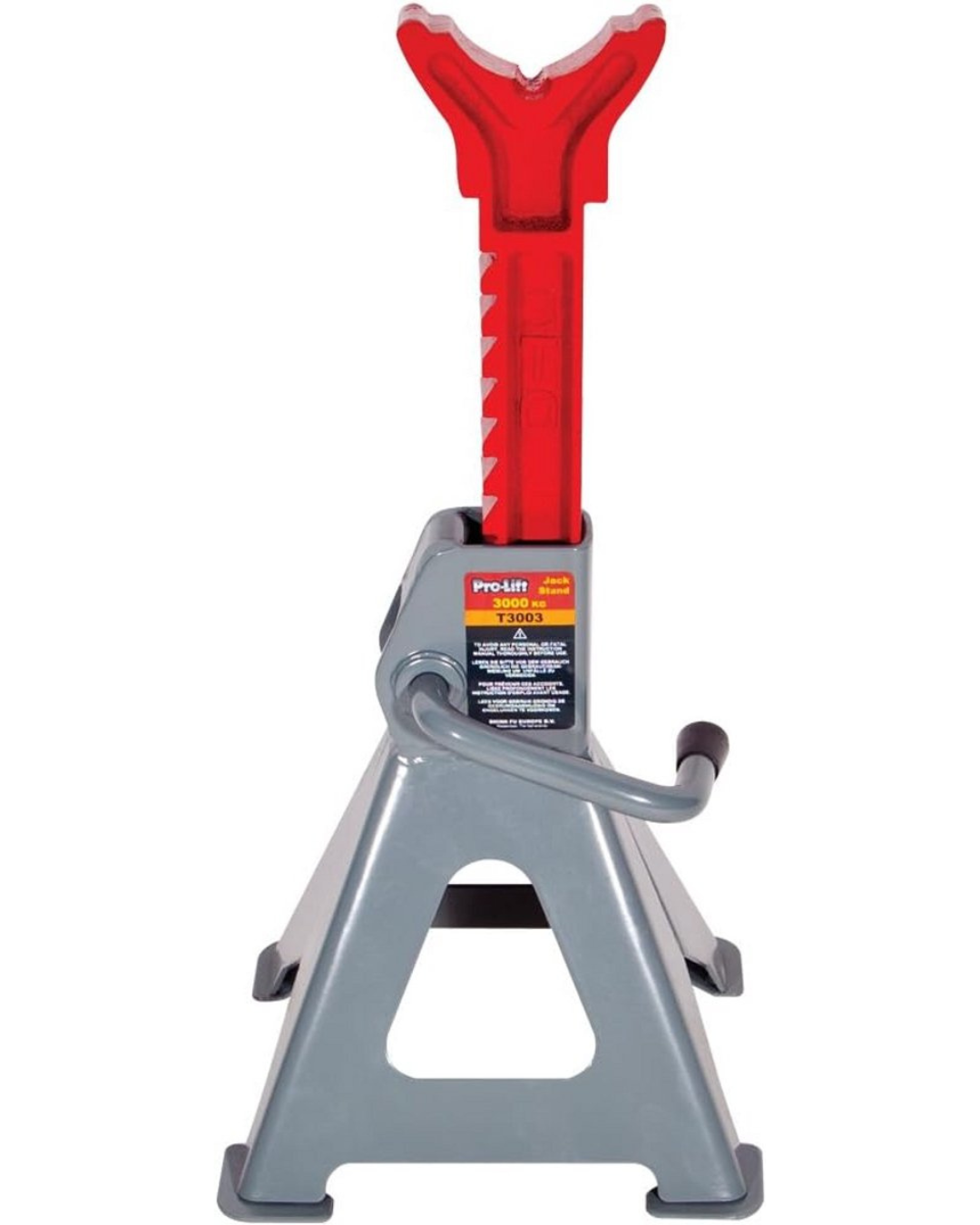 Huttenberg Chandelles / Stands / Support de Voiture 3 Tonnes – Jeu de 2 – Réglables avec Double Sécurité – Supports de Levage en Acier pour Atelier & Garage