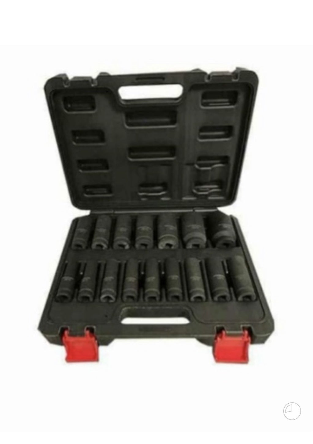 Jeu de douilles Huttenberg 1/2" impact longues 6 pans - 16 pcs