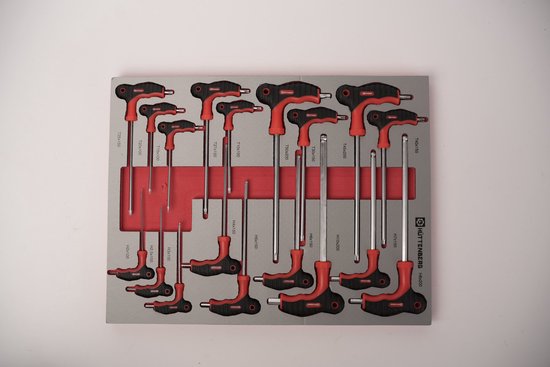 Hüttenberg TitanVault Pro-12 – Chariot d’Atelier Professionnel 12 Tiroirs avec 9 Modules d’Outils Complets – 485 Pièces