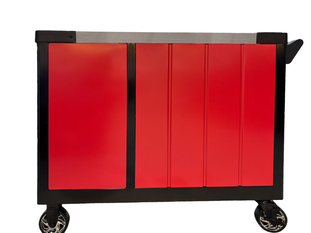 Huttenberg JUMBO – Servante d’atelier professionnelle XXL 7 tiroirs avec outillage complet – Acier 0,8 mm