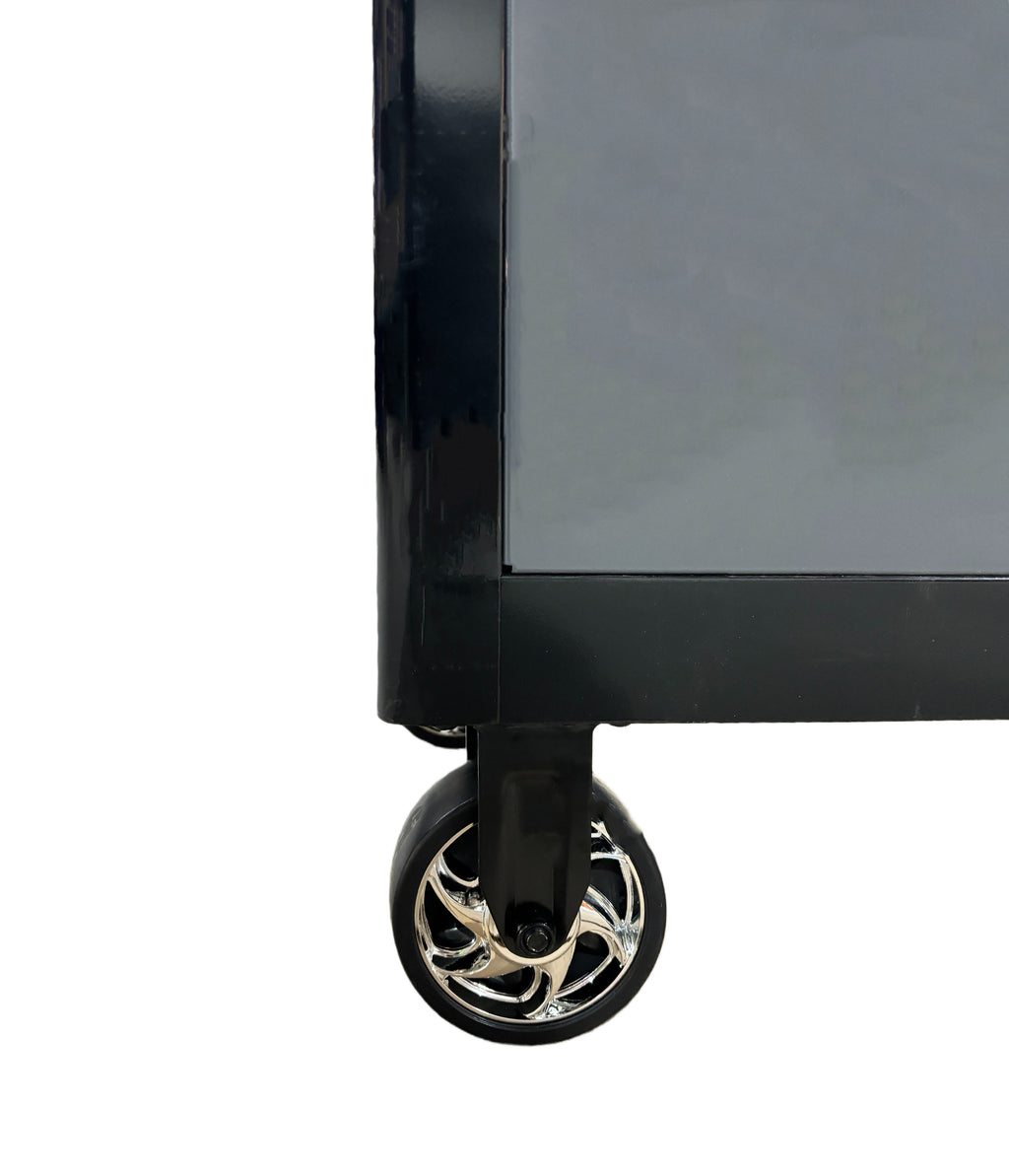 Huttenberg JUMBO – Servante d’atelier professionnelle XXL 7 tiroirs avec outillage complet – Acier 0,8 mm