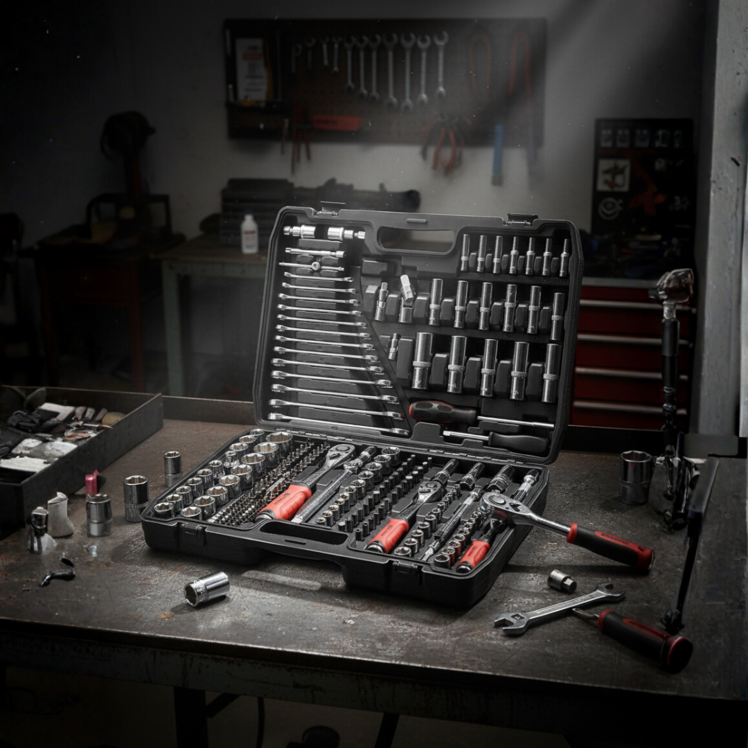 Huttenberg 216-Piece Professional Socket Set