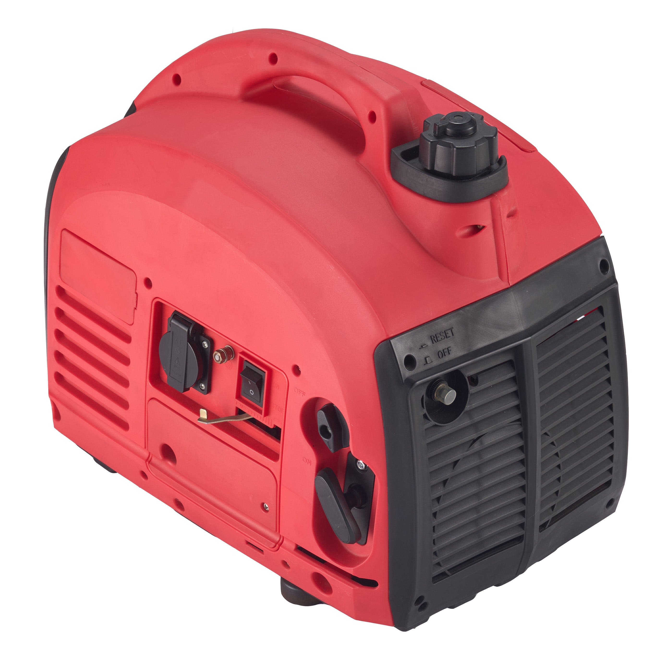 Huttenberg Groupe Électrogène Camping 800W – Générateur Mobile Essence – Silencieux & Compact – Alimentation de Secours Outdoor