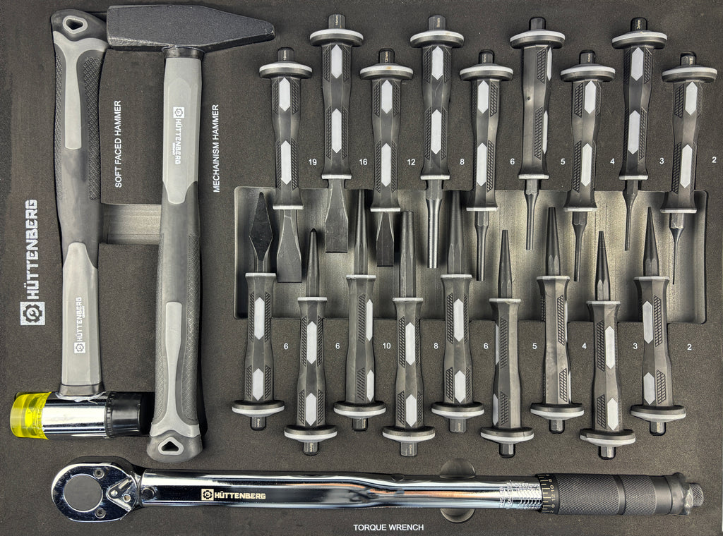 Huttenberg JUMBO – Servante d’atelier professionnelle XXL 7 tiroirs avec outillage complet – Acier 0,8 mm