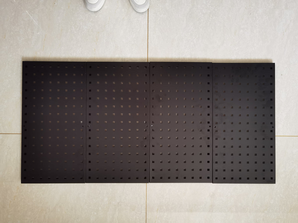 Set de meubles de garage Artman 5 pièces – Noir & rouge – Armoires murales et sur pied avec plan de travail et serrures - CD-3000LWB