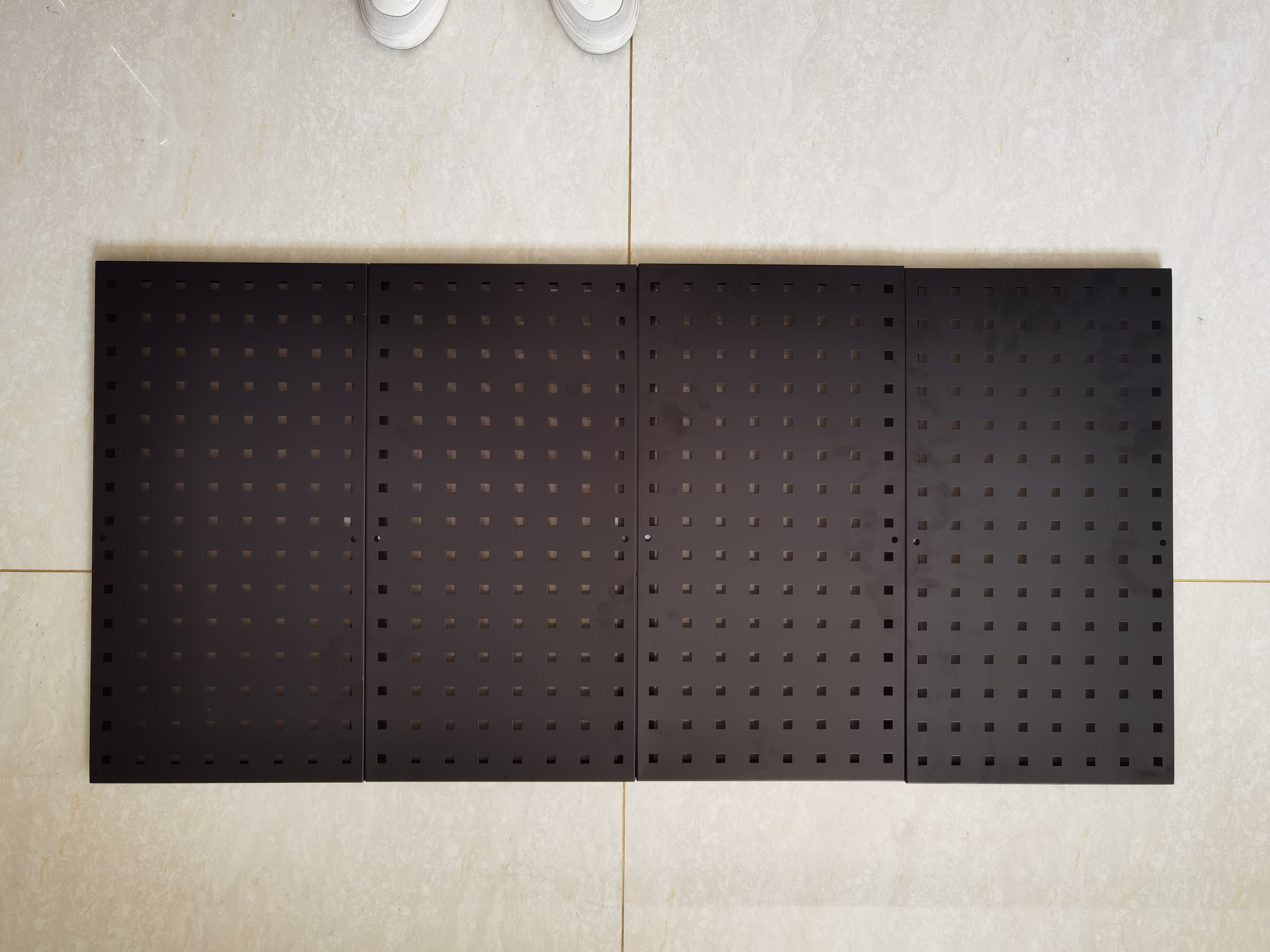 Set de meubles de garage Artman 5 pièces – Noir & rouge – Armoires murales et sur pied avec plan de travail et serrures - CD-3000LWB